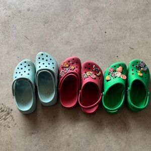 Kids crocs size 4-6
